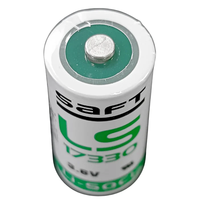 Pila LS17330 Saft 2/3A 3.6V de litio para equipos industriales, medidores y dispositivos electrónicos
