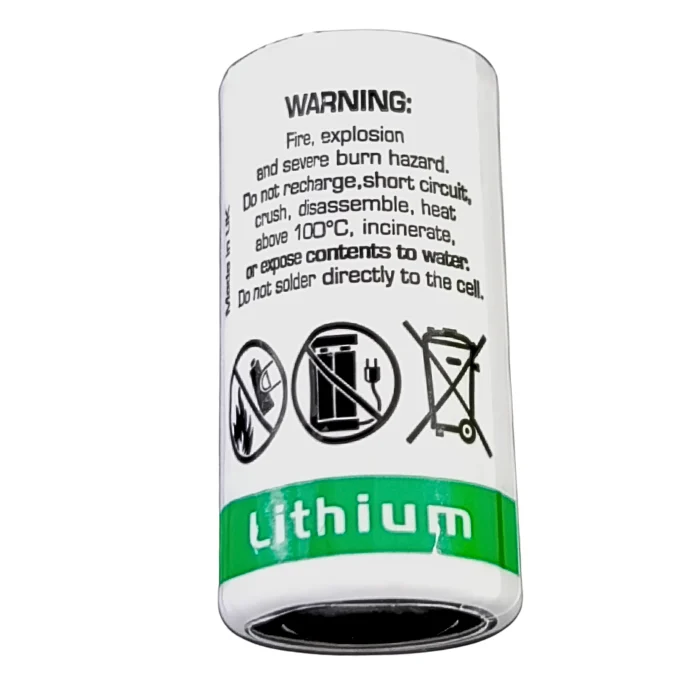 Pila LS17330 Saft 2/3A 3.6V de litio para equipos industriales, medidores y dispositivos electrónicos