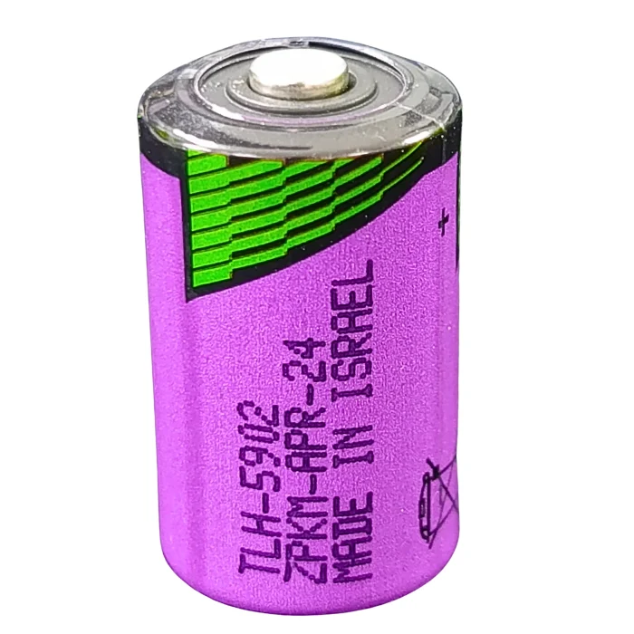 Pila TLH-5902 Tadiran 1/2AA 3.6V de litio para aplicaciones industriales de alta temperatura