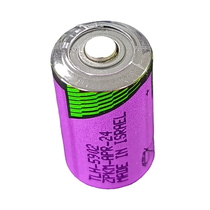 Pila TLH-5902 Tadiran 1/2AA 3.6V de litio para aplicaciones industriales de alta temperatura
