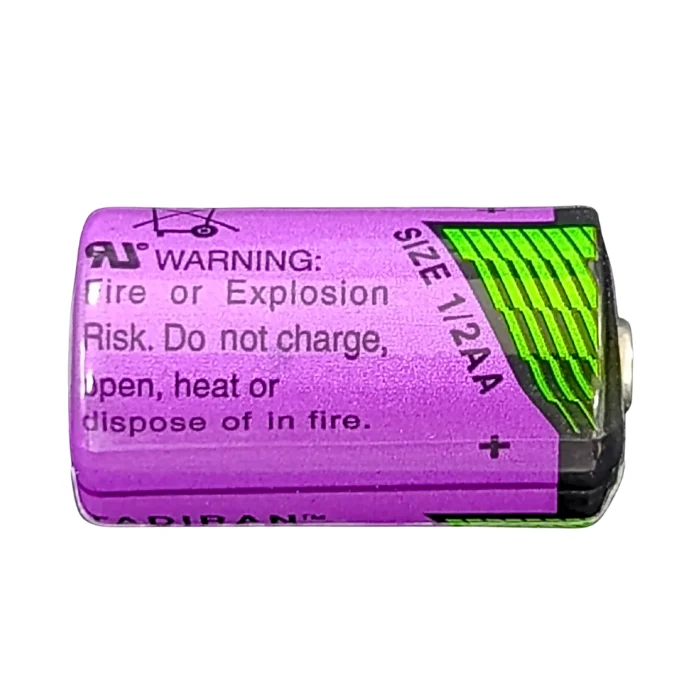 Pila TLH-5902 Tadiran 1/2AA 3.6V de litio para aplicaciones industriales de alta temperatura