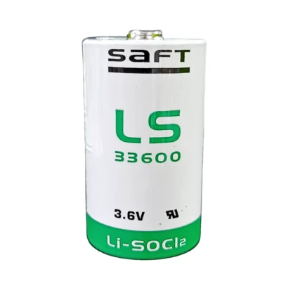 Pila LS33600 Saft tipo D 3.6V de litio para equipos industriales y electrónicos