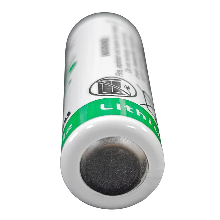 Pila LS14500 Saft tipo AA 3.6V de litio sin terminal axial para equipos electrónicos e industriales
