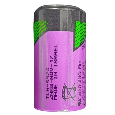 Pila TLH-5920 Tadiran 3.6V de litio para aplicaciones industriales de alta temperatura