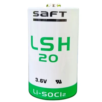 Pila LSH20 Saft 3.6V de litio para equipos industriales y electrónicos