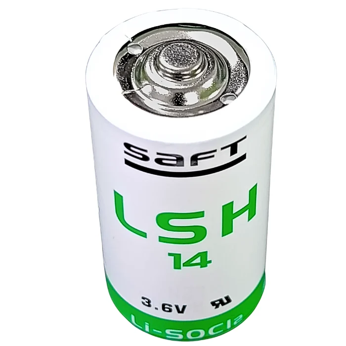 Pila LSH14 Saft 3.6V de litio para equipos industriales y electrónicos