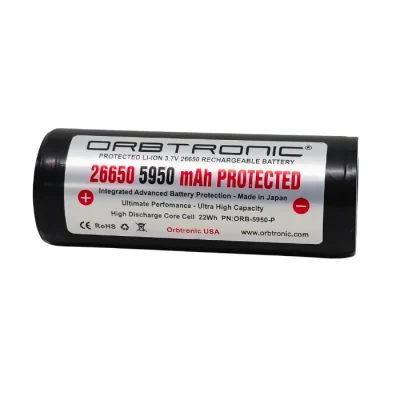 Batería Orbtronic 3.7V 5950mAh con circuito de protección recargable de litio