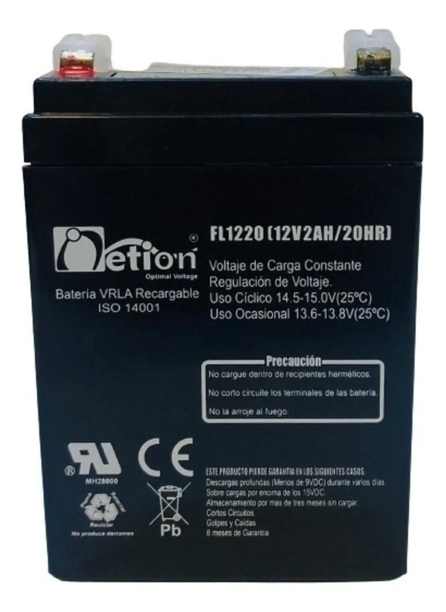 BATERÍA NETION SML 12V 2AH