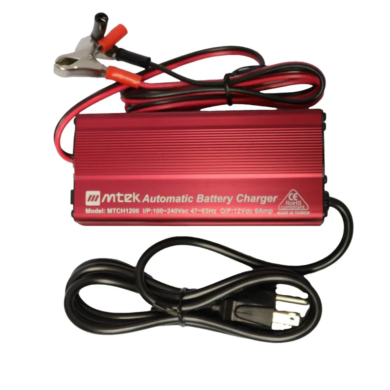 CARGADOR MTEK MTCH1210D 12V 10Amp BATERIAS ACIDO-PLOMO