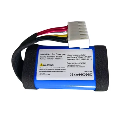 Batería de reemplazo para JBL Charge 4 3.7V 7800mAh recargable para parlante portátil