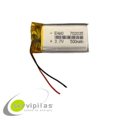 BATERÍA LIPO 702035 3.7V 500mAh