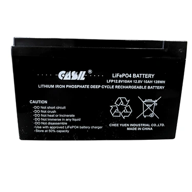 BATERÍA LPF 12.8V 10AH LIFEP04