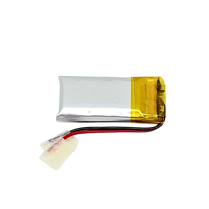 Batería LiPo 501225 de 3.7V y 110mAh, ideal para dispositivos electrónicos compactos, proyectos electrónicos y equipos miniatura.