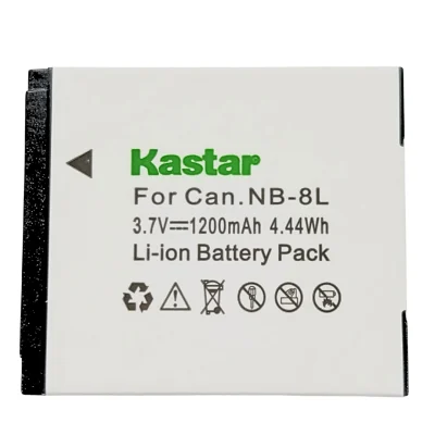 Batería para Canon NB-8L recargable para cámara digital