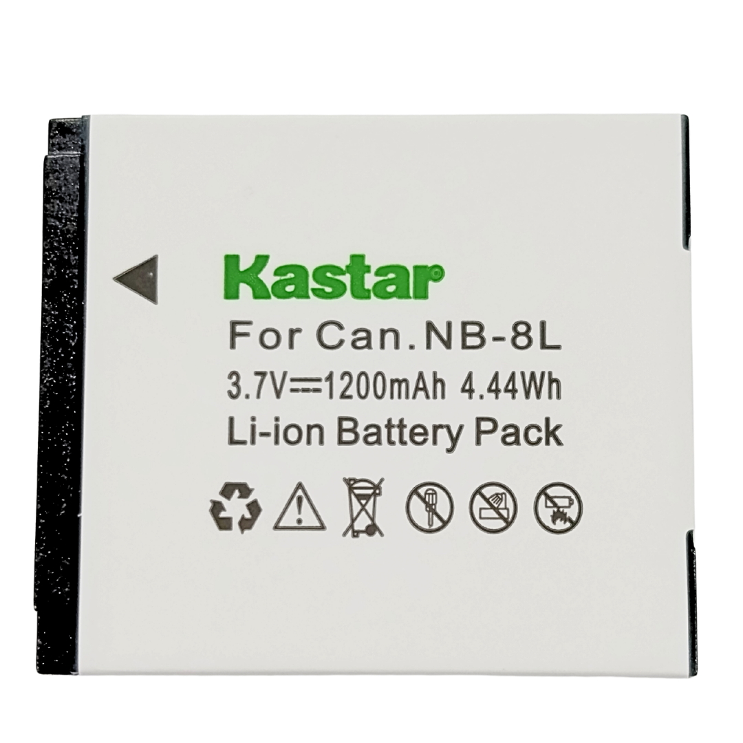 Batería para Canon NB-8L recargable para cámara digital