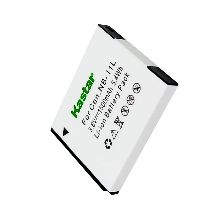 Batería Kastar para Canon NB-11L compatible con cámaras A2300 A2400 A2500 A2600 A3400 A3500 A4000 A4050 SX400 SX410