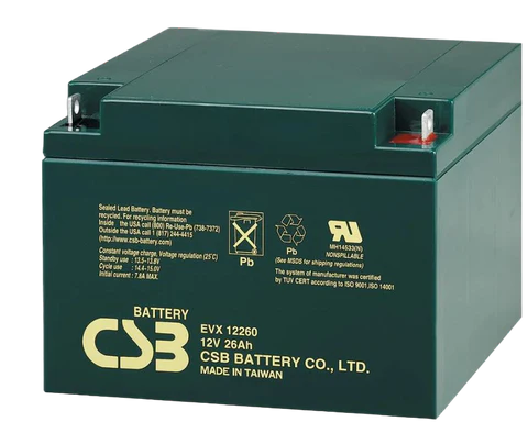 BATERÍA CSB EVX12260 12V 26AH