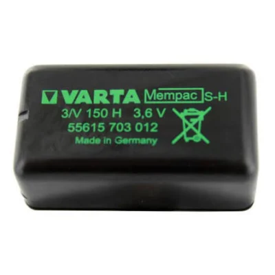 BATERIA VARTA RECARGABLE MEMPAC 55615-703-012 3/V150AH NiMH